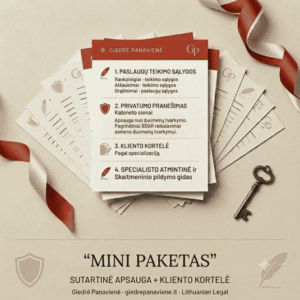 Mini dokumentų paketas grožio meistrams – 7 dokumentai Word formatu, BDAR suderinta